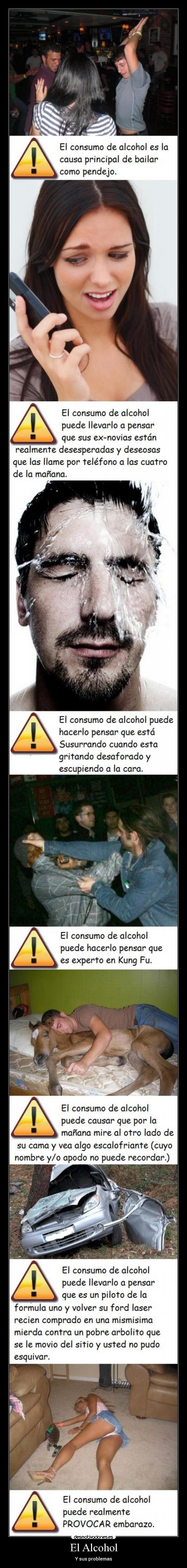 carteles alcohol desmotivaciones