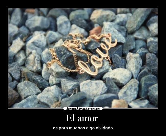 El amor  - 