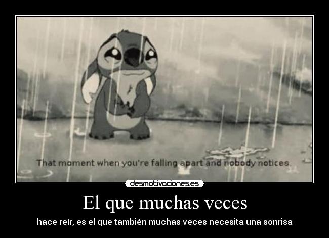 El que muchas veces - 