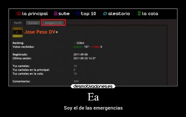 Ea - Soy el de las emergencias