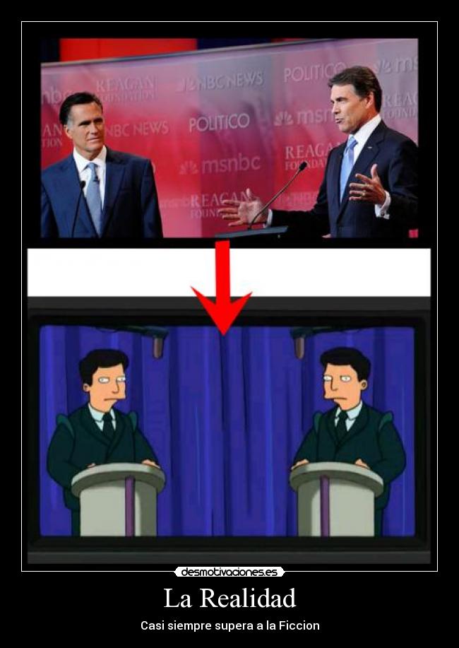 La Realidad - Casi siempre supera a la Ficcion