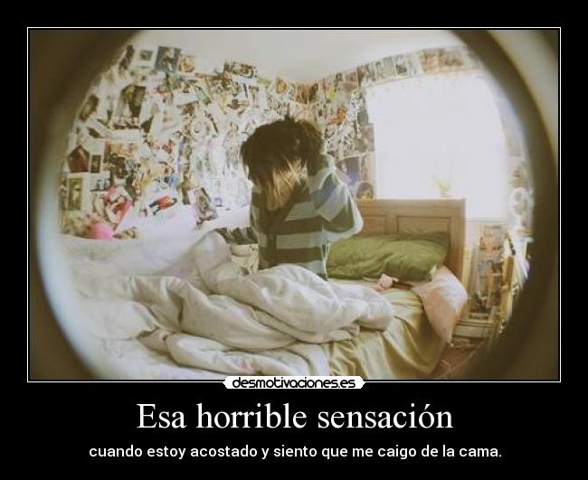 Esa horrible sensación - 