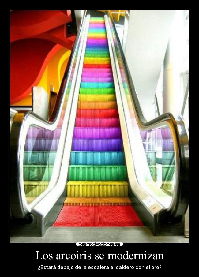 Los arcoiris se modernizan -