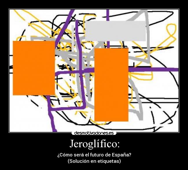 Jeroglífico: -