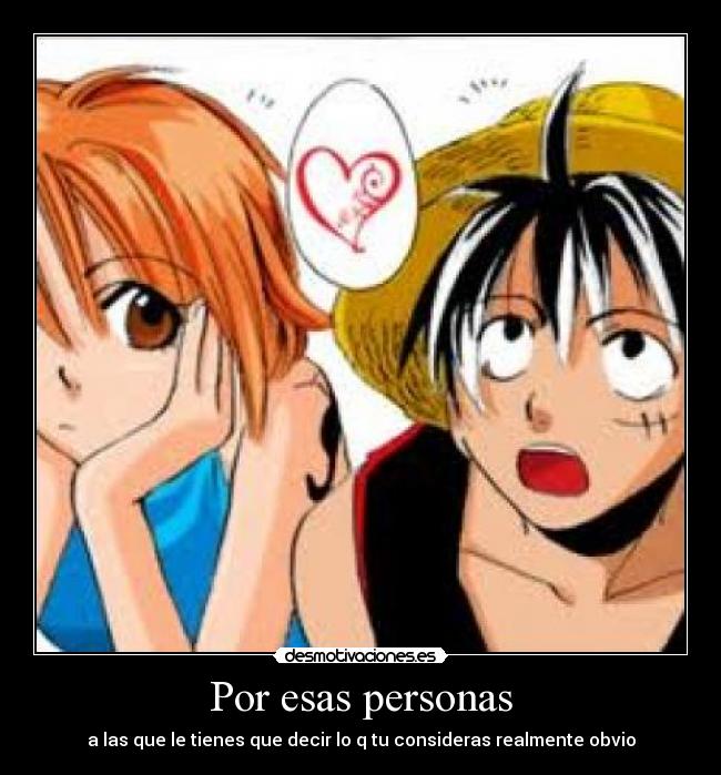 Por esas personas - 