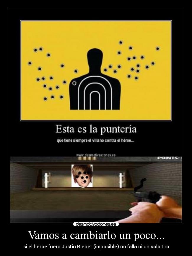 Vamos a cambiarlo un poco... -