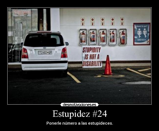 Estupidez #24 -