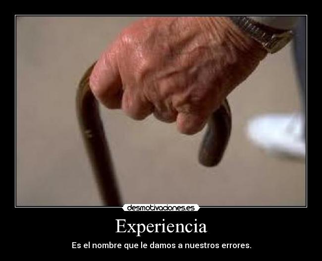 Experiencia -