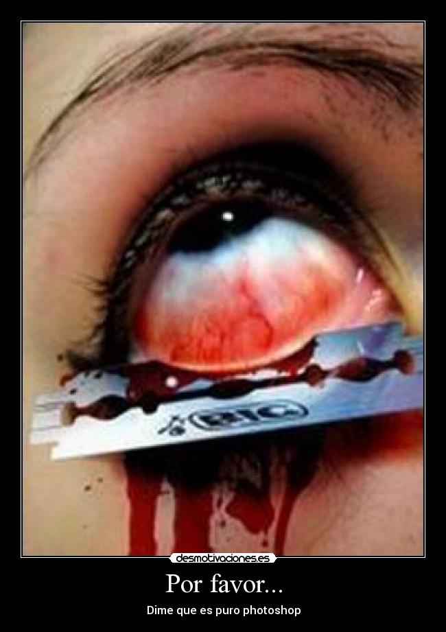 Por favor... -
