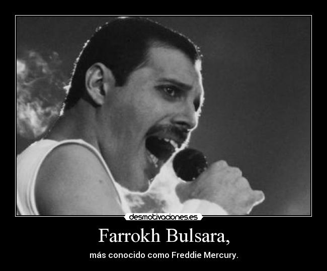 carteles freddy mercury desmotivaciones
