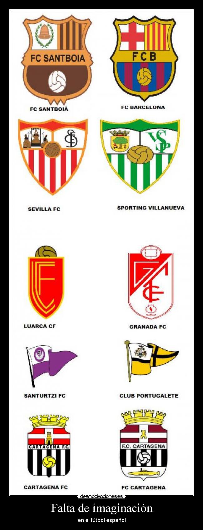 Falta de imaginación - en el fútbol español