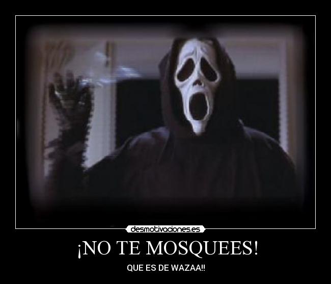 ¡NO TE MOSQUEES! - QUE ES DE WAZAA!!