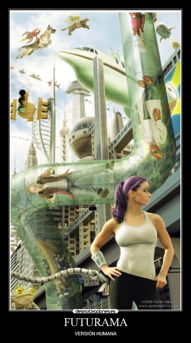 FUTURAMA - VERSIÓN HUMANA