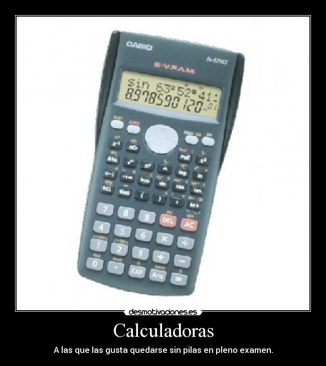 Calculadoras -