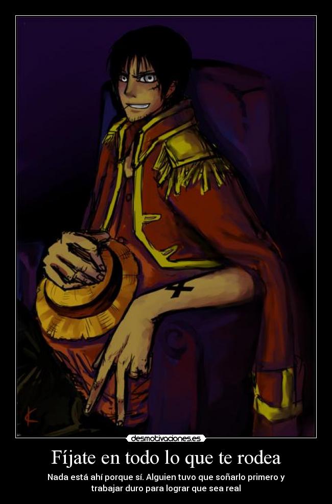 Fíjate en todo lo que te rodea - 