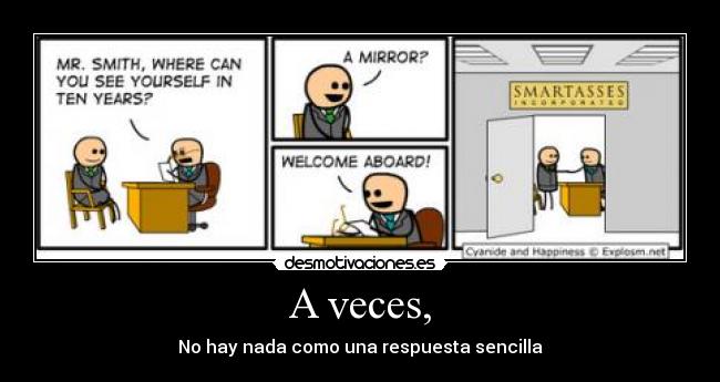 A veces, - 