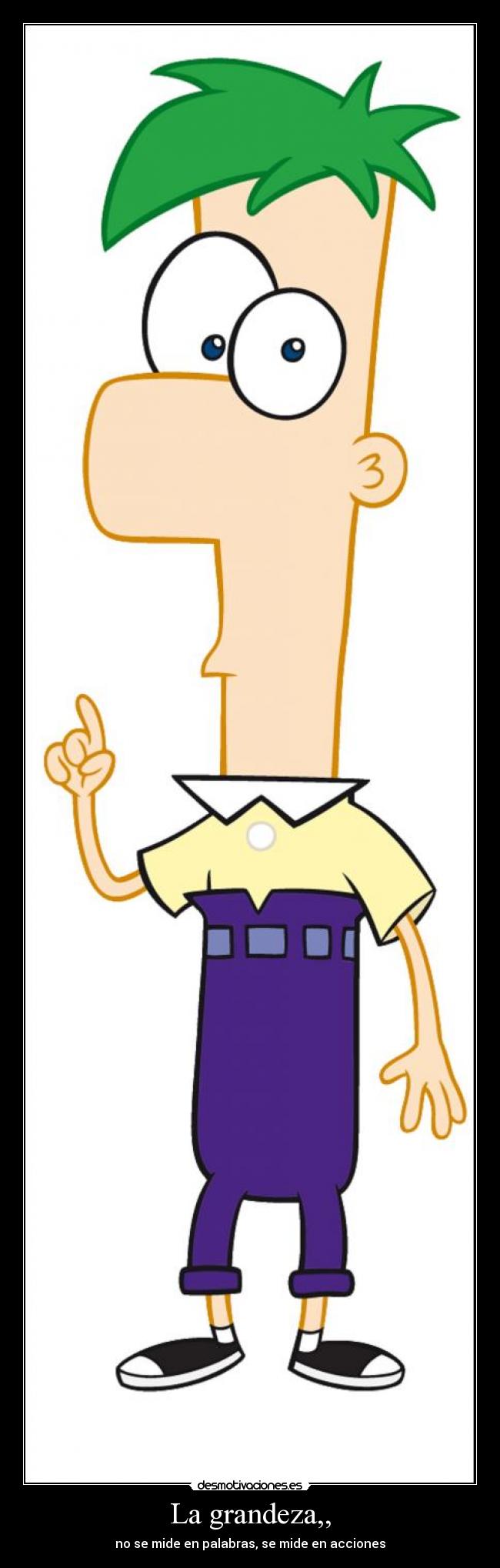 La grandeza,, - no se mide en palabras, se mide en acciones