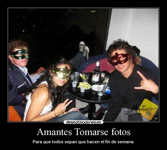 Amantes Tomarse fotos -