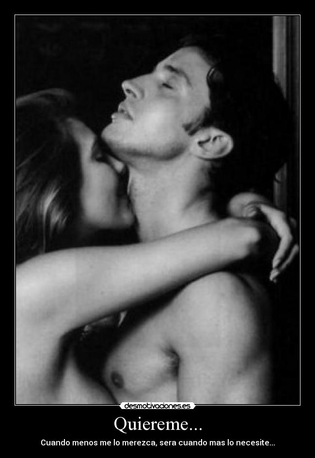 Quiereme... -