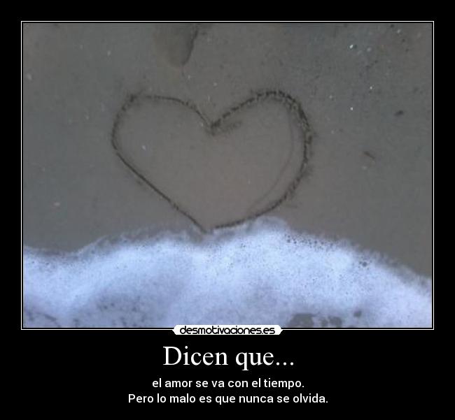 Dicen que... -