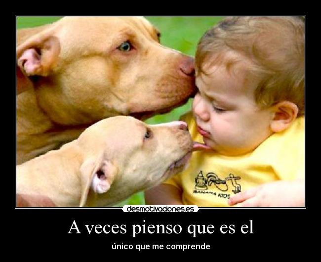 A veces pienso que es el - 