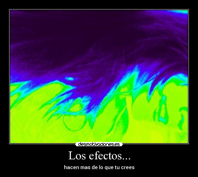 Los efectos... - 