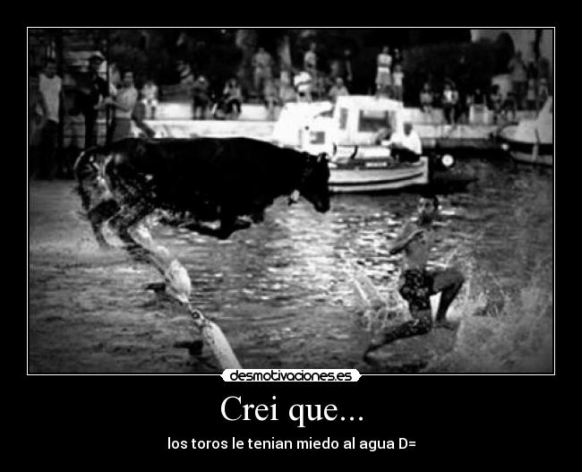 Crei que... -
