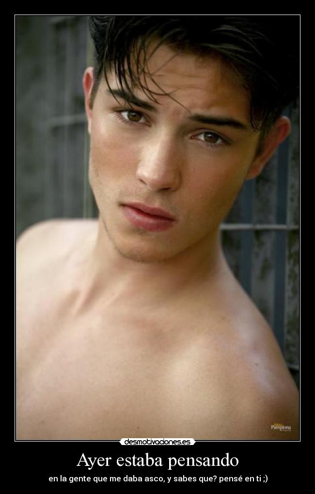 Ayer estaba pensando - 