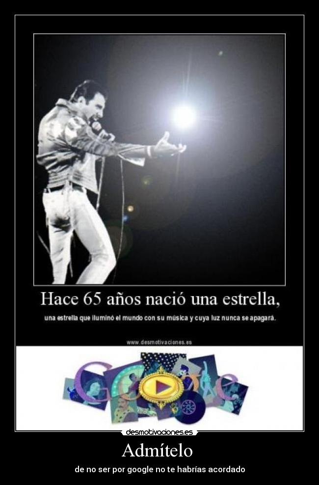 Admítelo - de no ser por google no te habrías acordado