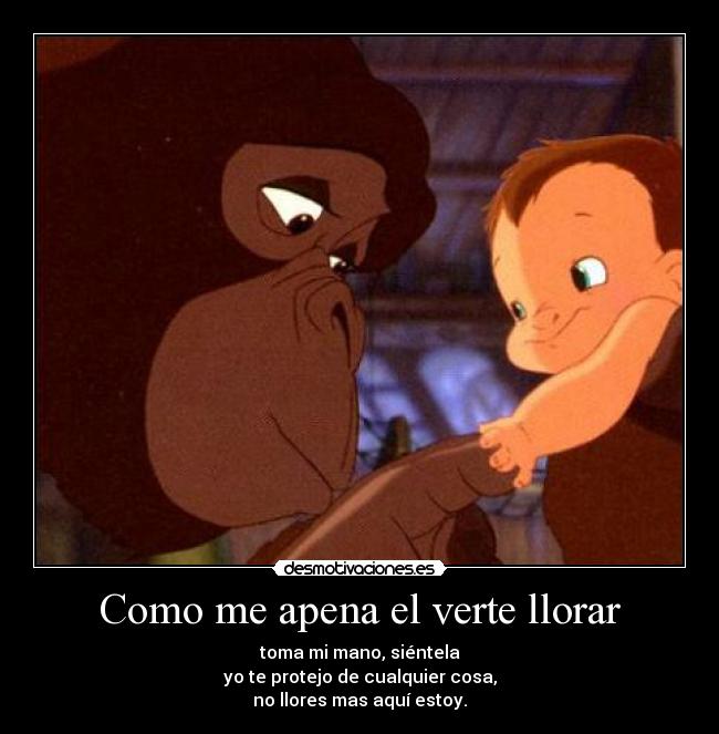 Como me apena el verte llorar - 