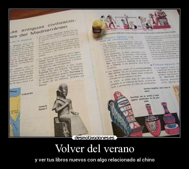 Volver del verano -