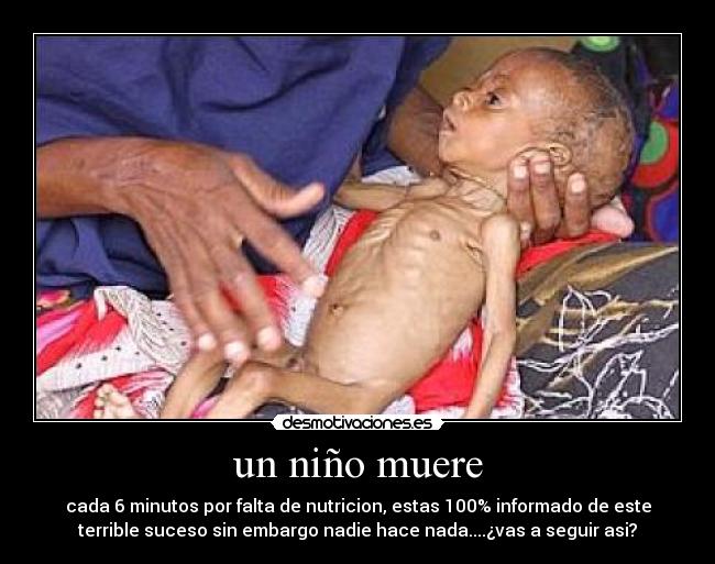 un niño muere - 