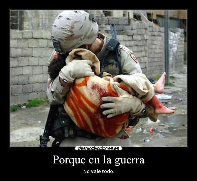 Porque en la guerra -