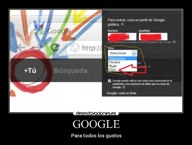GOOGLE - Para todos los gustos