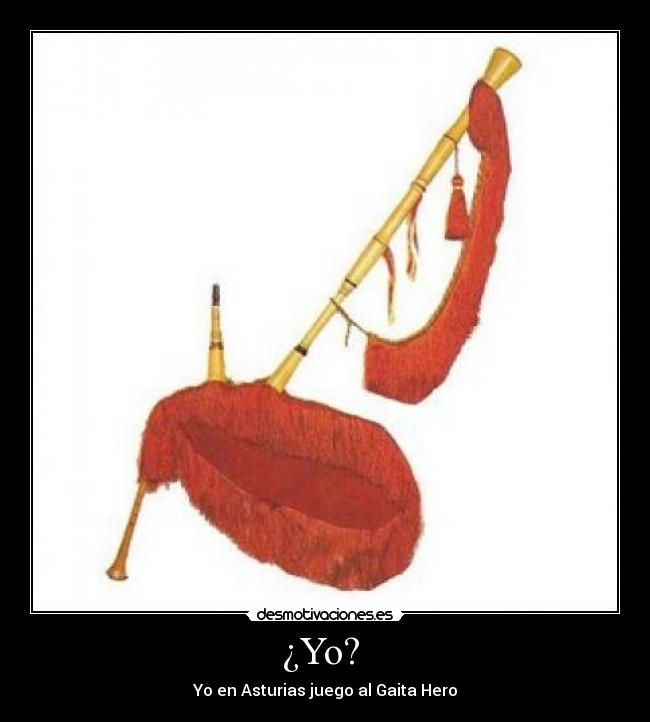 ¿Yo? - Yo en Asturias juego al Gaita Hero