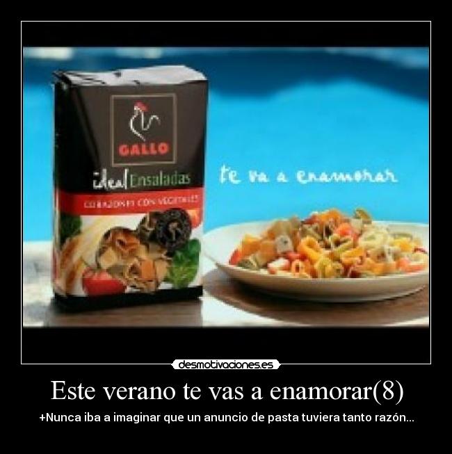 carteles verano pasta desmotivaciones