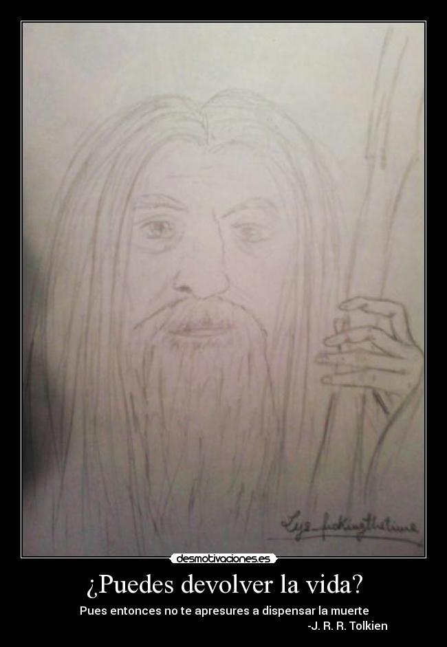 ¿Puedes devolver la vida? - 