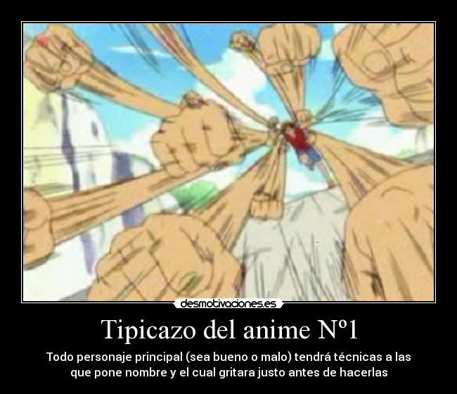 Tipicazo del anime Nº1 -