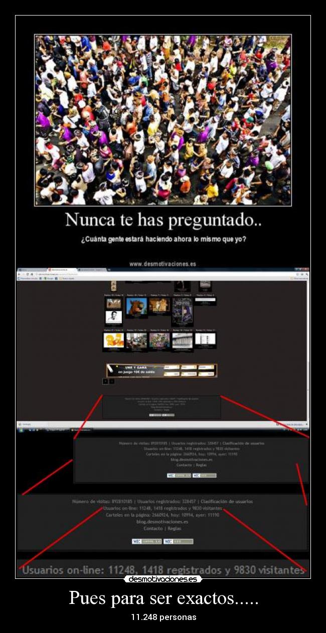 Pues para ser exactos..... -