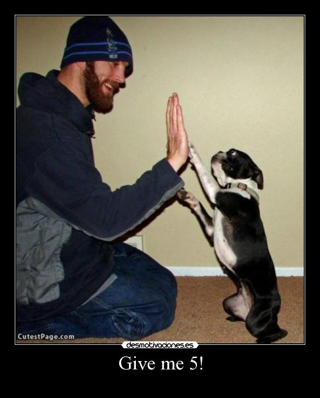 Give me 5! -