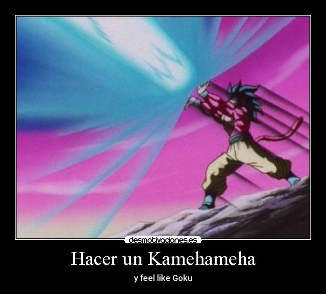 Hacer un Kamehameha -