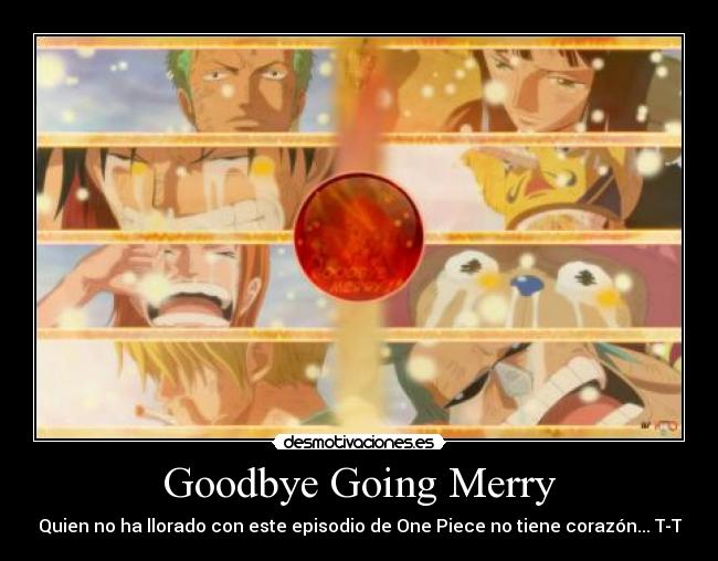 Goodbye Going Merry - 