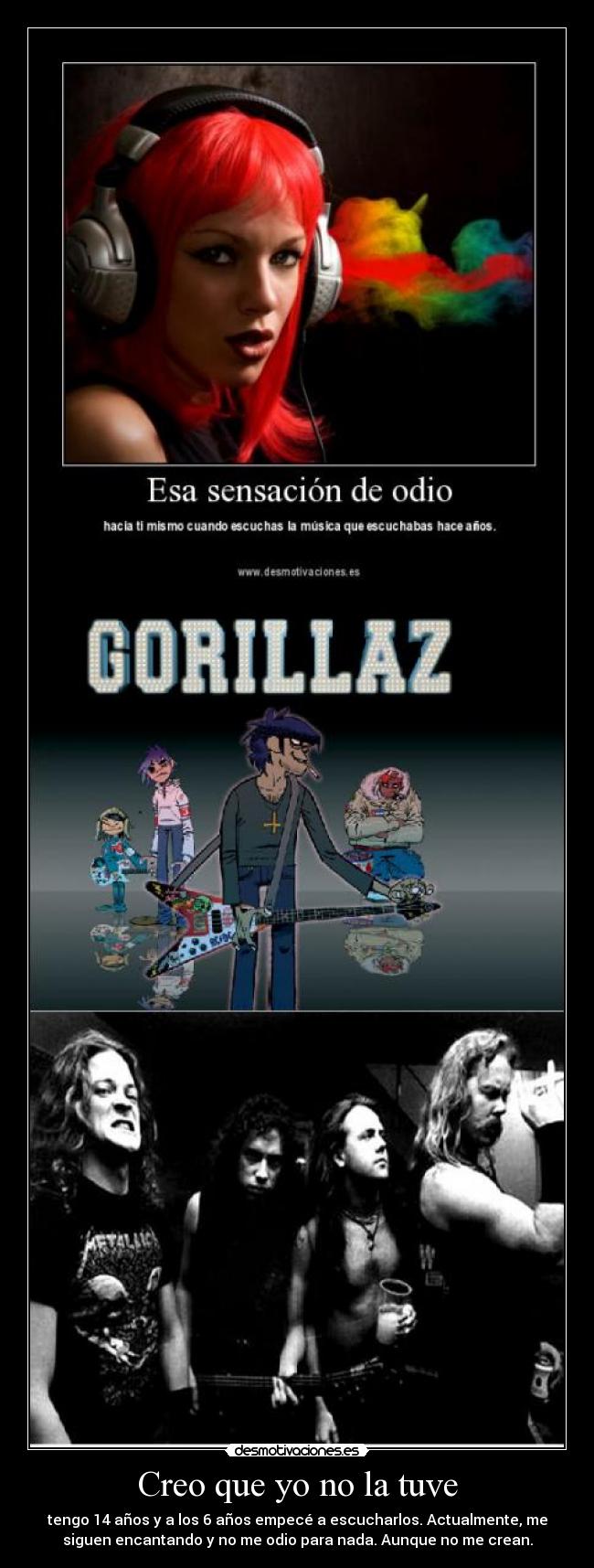 Creo que yo no la tuve - 