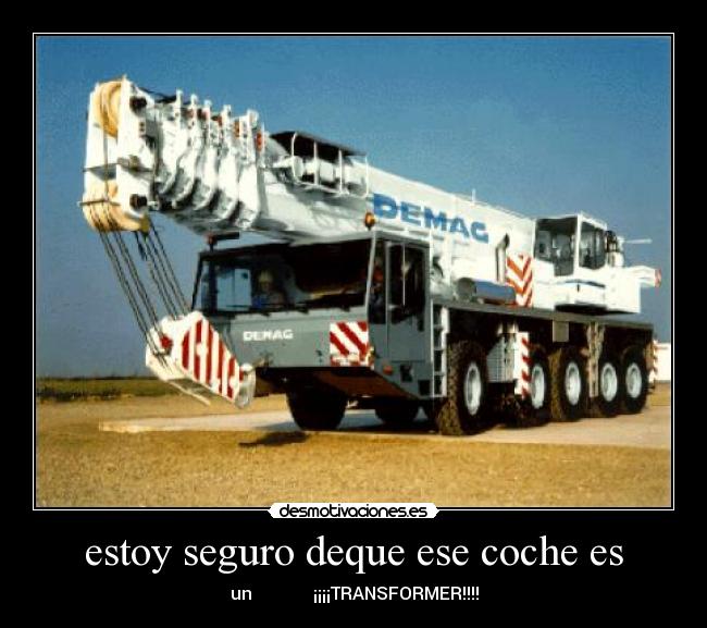 estoy seguro deque ese coche es - 