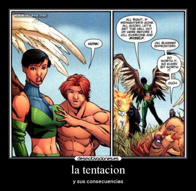 la tentacion -