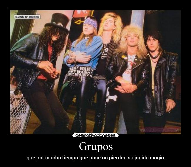 carteles gunsnroses desmotivaciones