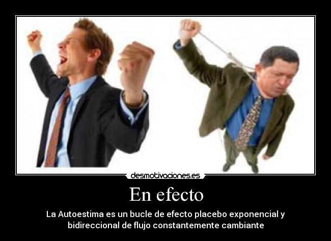 En efecto -