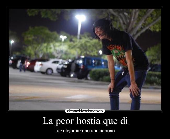 La peor hostia que di - 