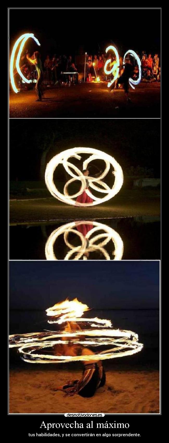 Aprovecha al máximo -