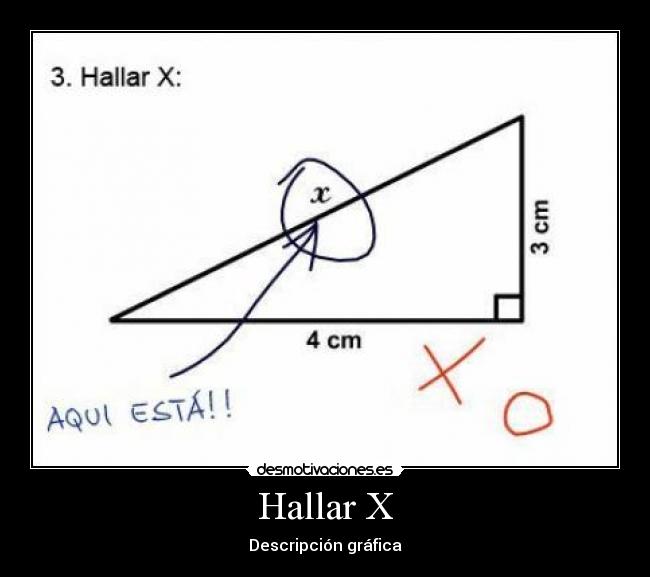 Hallar X -